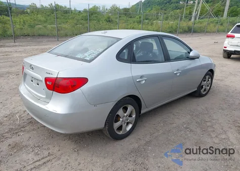2008 Hyundai Elantra Gls/Se из США, поврежденный, VIN KMHDU46D98U515778
